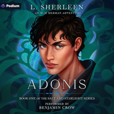 Adonis – omslag til lydbogen af L Sherleen