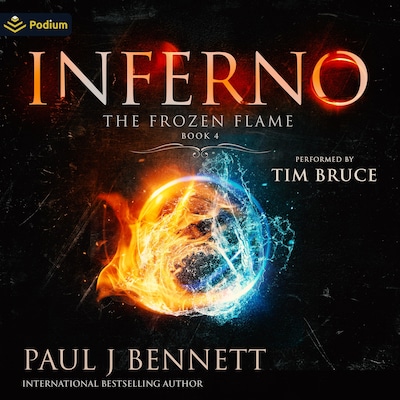 Inferno – omslag til lydbogen af Paul J. Bennett