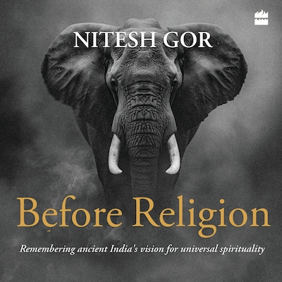 Before Religion – omslag til lydbogen af Nitesh Gor