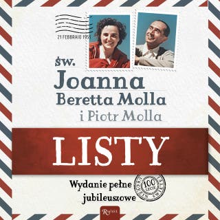 Listy – okładka audiobooka, autor Piotr Molla, Joanna Beretta Molla