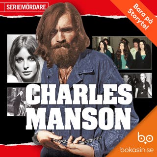 Charles Manson – omslag till ljudboken av Bokasin