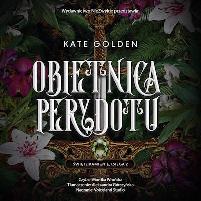 Obietnica Perydotu – okładka audiobooka, autor Kate Golden