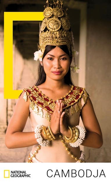Cambodja – omslag van het luisterboek van National Geographic Reisgids