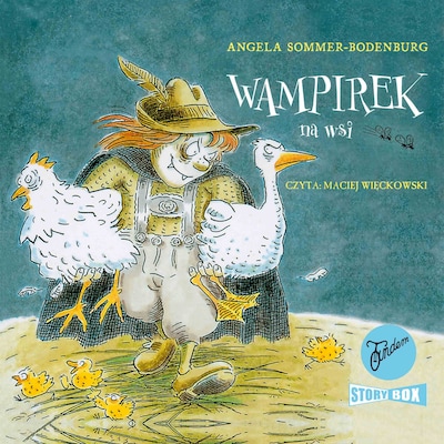 Wampirek. Tom 4. Wampirek na wsi – okładka audiobooka, autor Angela Sommer-Bodenburg