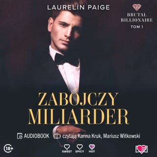 Zabójczy miliarder. Brutal Billionaire – okładka audiobooka, autor Laurelin Paige