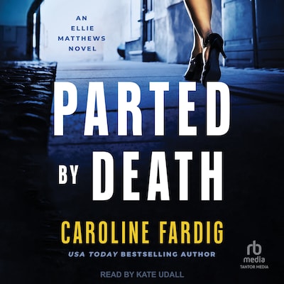 Parted by Death – omslag til lydbogen af Caroline Fardig
