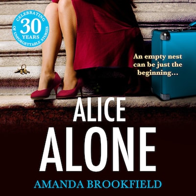 Alice Alone (Unabridged) – omslag til lydbogen af Amanda Brookfield