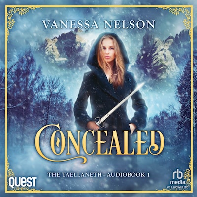 Concealed – omslag til lydbogen af Vanessa Nelson