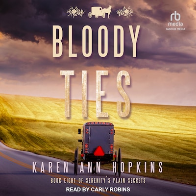 Bloody Ties – omslag til lydbogen af Karen Ann Hopkins