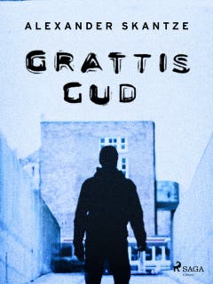 Grattis Gud – omslag till ljudboken av Alexander Skantze