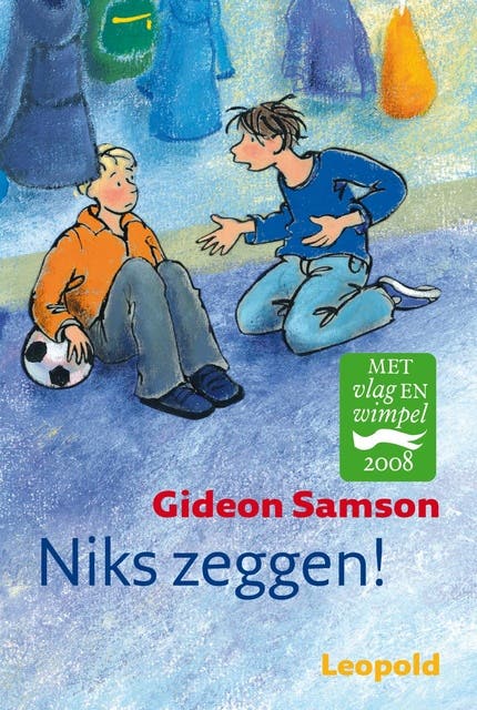 Niks zeggen – omslag van het luisterboek van Gideon Samson