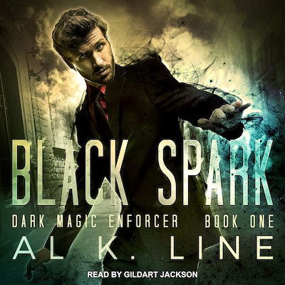 Black Spark – omslag til lydbogen af Al K. Line