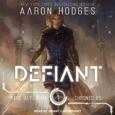 Defiant – omslag til lydbogen af Aaron Hodges