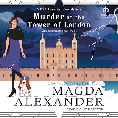 Murder at the Tower of London – omslag til lydbogen af Magda Alexander