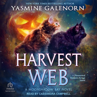 Harvest Web – omslag til lydbogen af Yasmine Galenorn