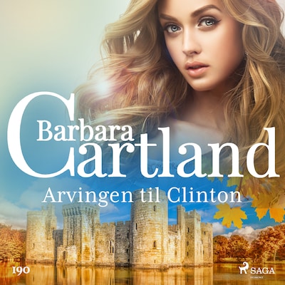 Arvingen til Clinton – omslag til lydbogen af Barbara Cartland