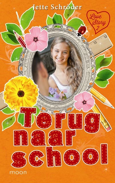 LoveStory 2 - Terug naar school – omslag van het luisterboek van Jette Schröder