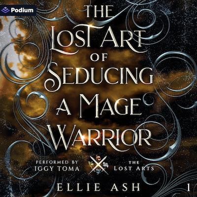 The Lost Art of Seducing a Mage Warrior – omslag til lydbogen af Ellie Ash