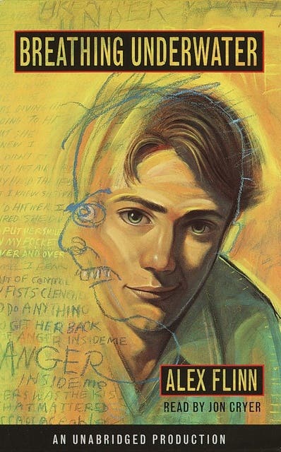 Breathing Underwater – omslag til lydbogen af Alex Flinn