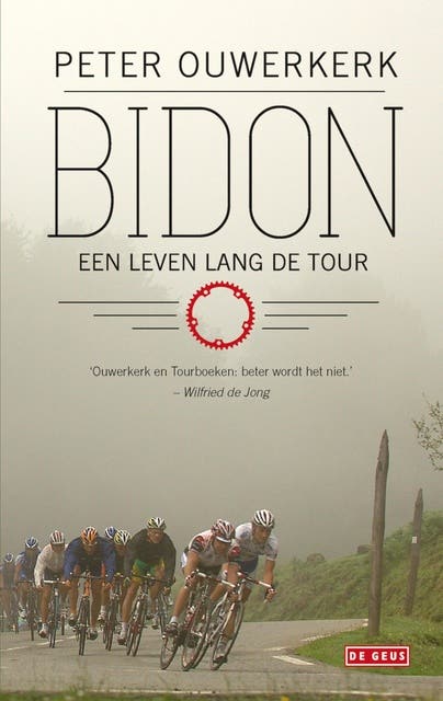 Bidon: een leven lang de Tour – omslag van het luisterboek van Peter Ouwerkerk