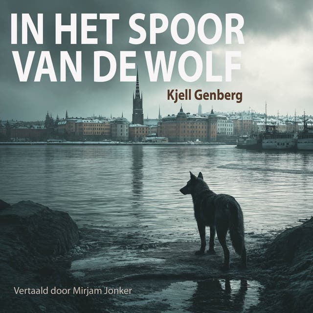 In het spoor van de wolf – omslag van het luisterboek van Kjell Genberg