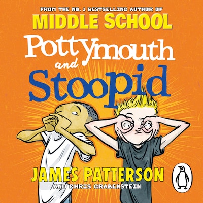 Pottymouth and Stoopid – omslag til lydbogen af James Patterson