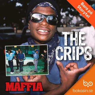 The Crips – omslag till ljudboken av Bokasin