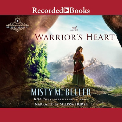 A Warrior's Heart – omslag til lydbogen af Misty M. Beller