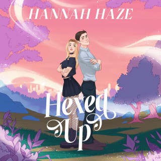 Hexed Up: A Grumpy Sunshine Witchy Romcom – omslag till ljudboken av Hannah Haze