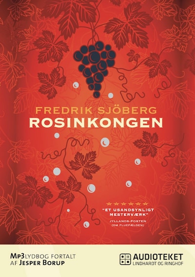 Rosinkongen – omslag til lydbogen af Fredrik Sjöberg