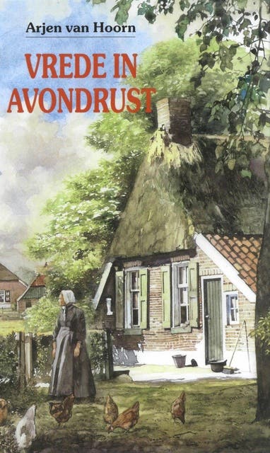 Vrede in Avondrust – omslag van het luisterboek van Arjen van Hoorn