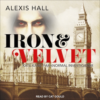 Iron & Velvet – omslag til lydbogen af Alexis Hall