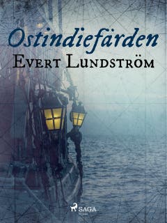 Ostindiefärden – omslag till ljudboken av Evert Lundström