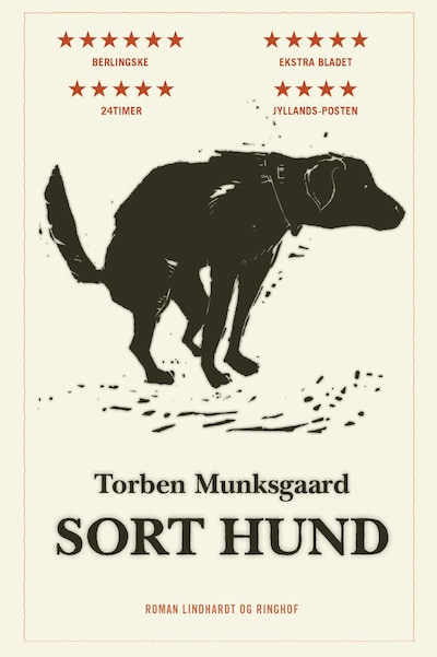 Sort hund – omslag til lydbogen af Torben Munksgaard