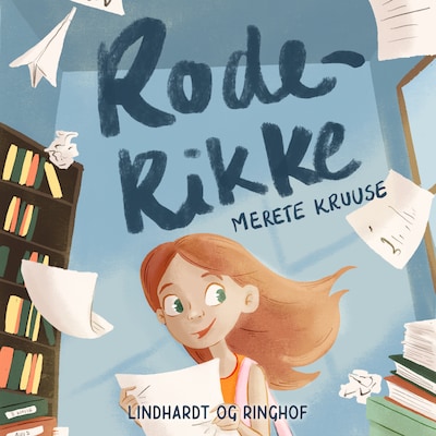 Rode-Rikke – omslag til lydbogen af Merete Kruuse