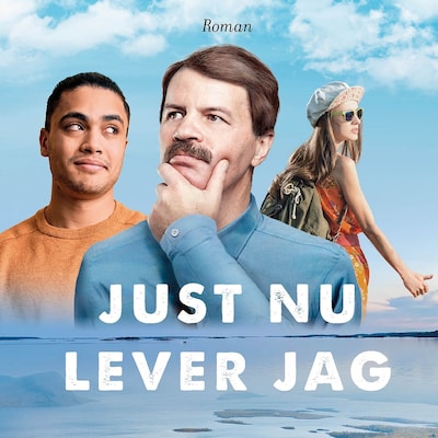Just nu lever jag – omslag till ljudboken av Tomas Wallengren