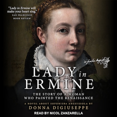 Lady in Ermine – omslag til lydbogen af Donna DiGiuseppe