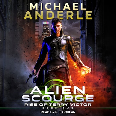Alien Scourge – omslag til lydbogen af Michael Anderle