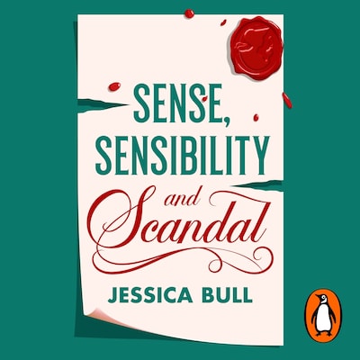 Sense, Sensibility and Scandal – omslag til lydbogen af Jessica Bull