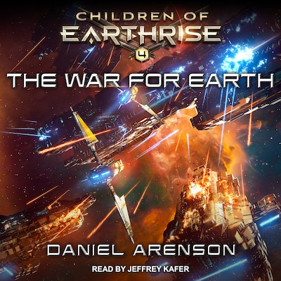 The War for Earth – omslag til lydbogen af Daniel Arenson
