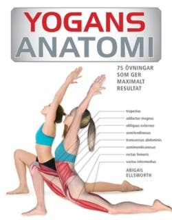 Yogans anatomi – omslag till ljudboken av Abigail Ellsworth