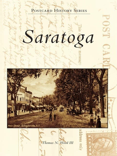 Saratoga – omslag til lydbogen af Thomas N Wood Iii