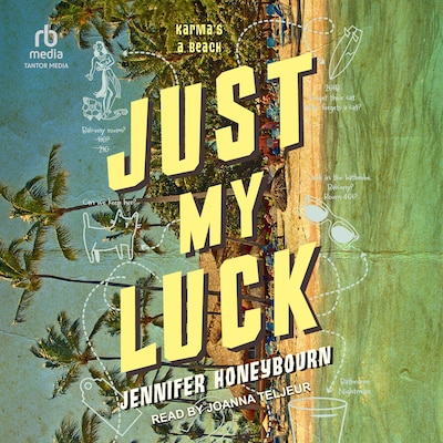 Just My Luck – omslag til lydbogen af Jennifer Honeybourn