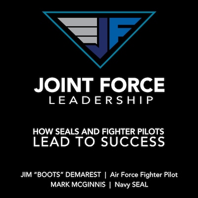Joint Force Leadership – omslag til lydbogen af Jim "Boots" Demarest, Mark Wayne McGinnis