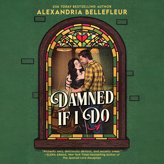 Damned If I Do – omslag til lydbogen af Alexandria Bellefleur