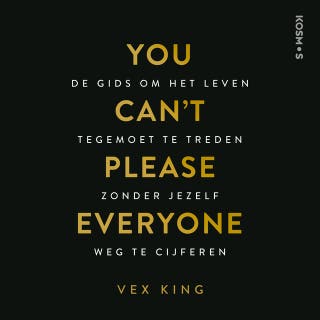 You Can't Please Everyone – omslag van het luisterboek van Vex King