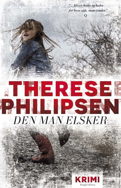 Den man elsker – omslag til lydbogen af Therese Philipsen