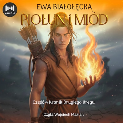 Piołun i miód – okładka audiobooka, autor Ewa Białołęcka