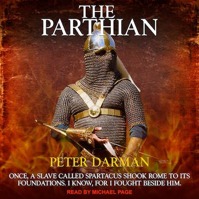 The Parthian – omslag til lydbogen af Peter Darman