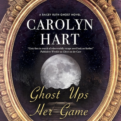 Ghost Ups Her Game – omslag til lydbogen af Carolyn Hart